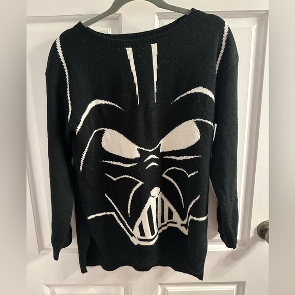 STAR WARS - Oversized Comfy Darth Vader Sweater Size Small - Picture 2 of 5